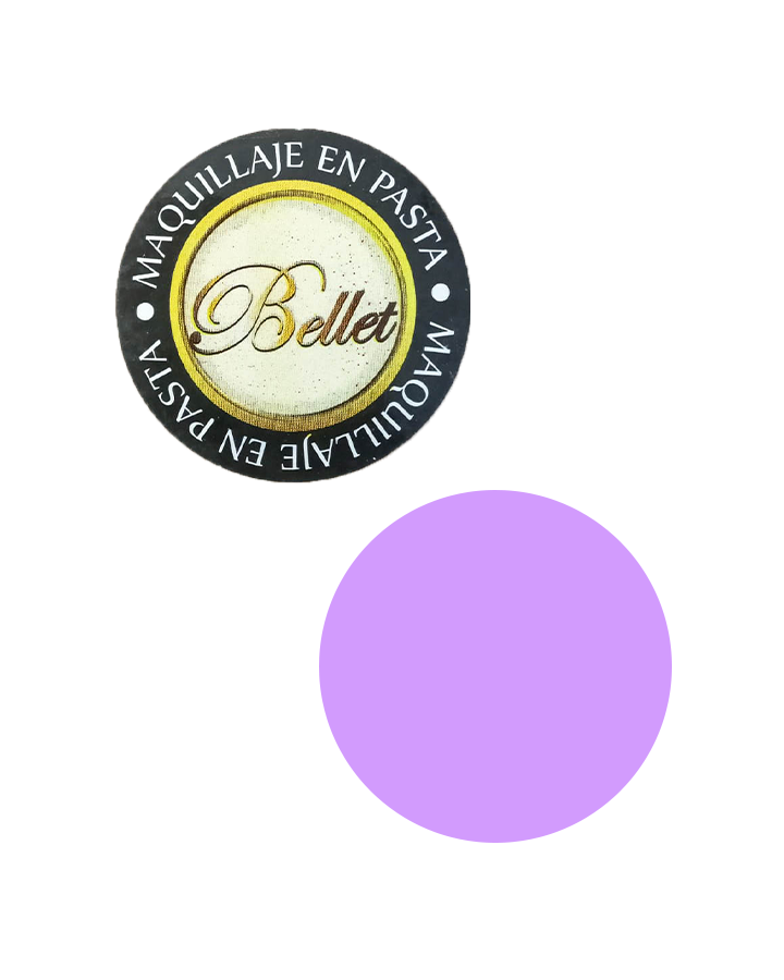 BELLET MAQUILLAJE EN PASTA COLOR LILA