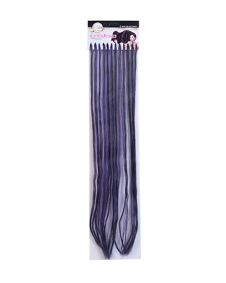 BELLET C/12 EXTENSIONES TONO MORADO