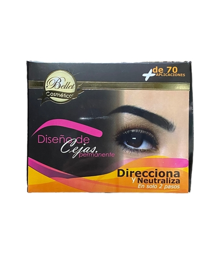 COSMETICOS BELLET PLANCHADO DE CEJAS GDE. 70 APLICACIONES