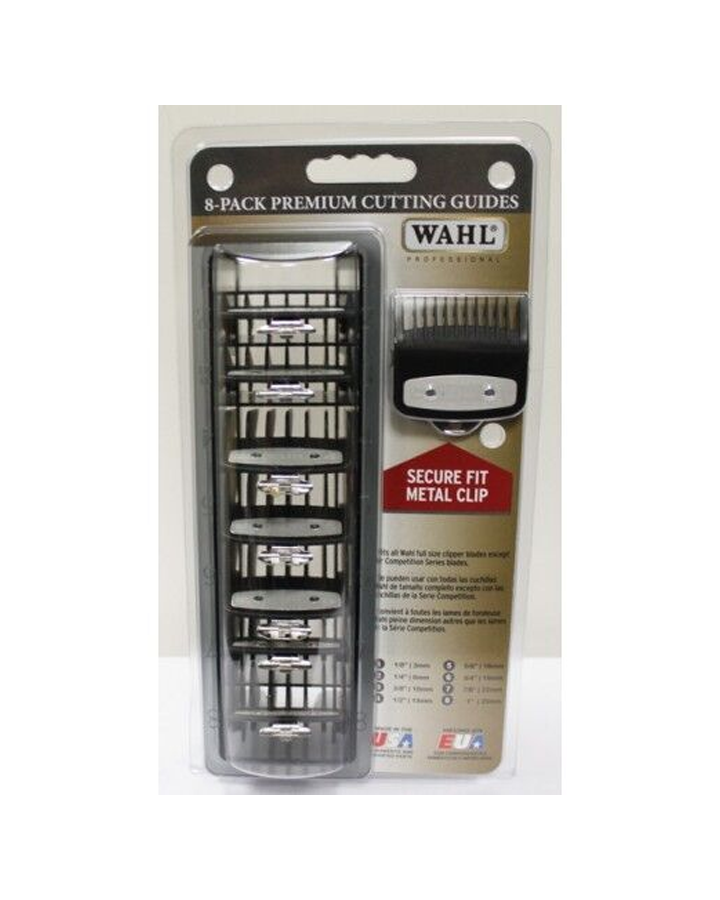 WAHL BLISTER DE PEINES CON CLIP DE METAL C/8 PZAS. Y ORGANIZADOR 3171-500