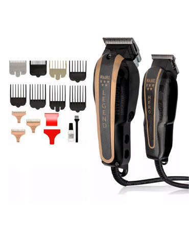WAHL BARBER COMBO MAQUINAS LEGEND Y HERO MOD. 8180