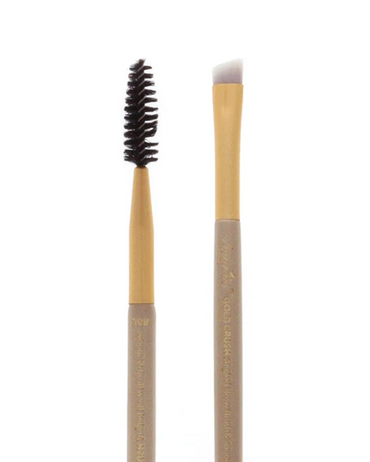 AMOR US BROCHA ANGLED BROW BRUSH & SPOOLIE GOLD CRUSH BR-308