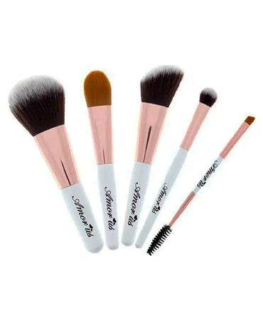AMOR US MINI SET DE BROCHAS PETITE TRAVEL ESSENTIALS C/5 PZAS.