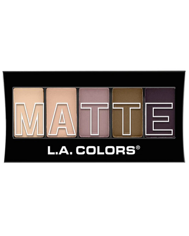 L.A. COLORS 5 SOMBRAS MATTE SOMBRAS NATURAL LINEN  CEM471