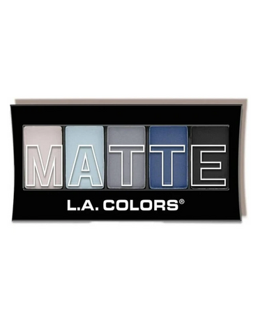 L.A. COLORS 5 SOMBRAS MATTE SOMBRAS BLUE DENIM  CEM474