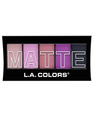 L.A. COLORS 5 SOMBRAS MATTE SOMBRAS PLUM PASHMINA  CEM479