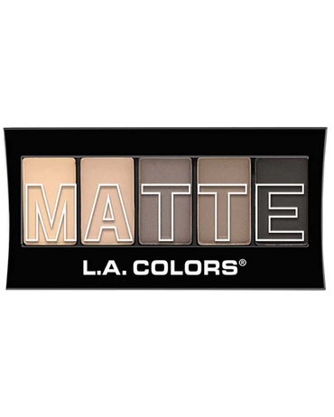 L.A. COLORS 5 SOMBRAS MATTE SOMBRAS NUDE SUEDE CEM480