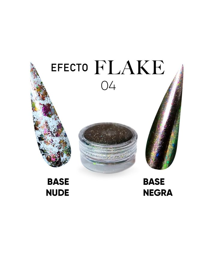 STUDIO NAILS EFECTO GLOW FLAKE 04