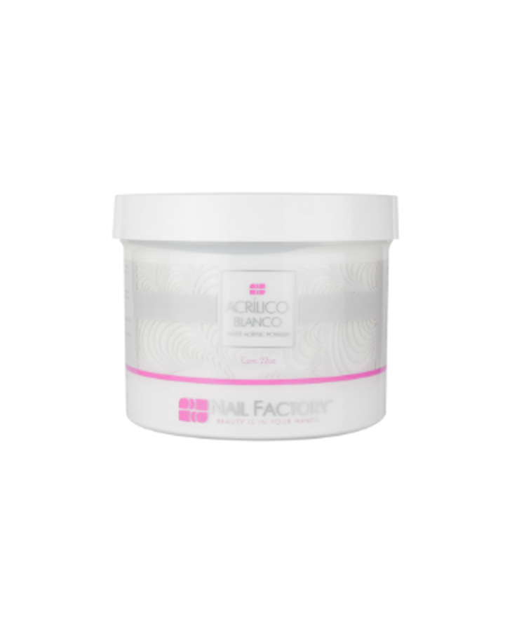 NAIL FACTORY ACRILICO WHITE 22 OZ