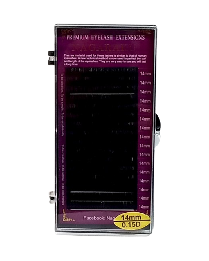NAGARAKU PESTAÑAS MATTE ELLIPSE 0.15 D 14 MM