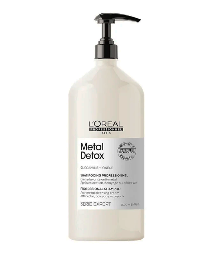 LP LOREAL SERIE EXPERT METAL DETOX PROFESSIONAL SHAMPOO 1500 ML.