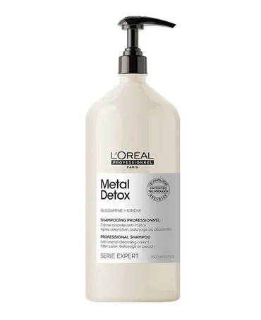 LP LOREAL SERIE EXPERT METAL DETOX PROFESSIONAL SHAMPOO 1500 ML.