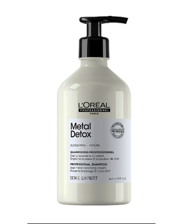 LP LOREAL SERIE EXPERT METAL DETOX SHAMPOO 500 ML.