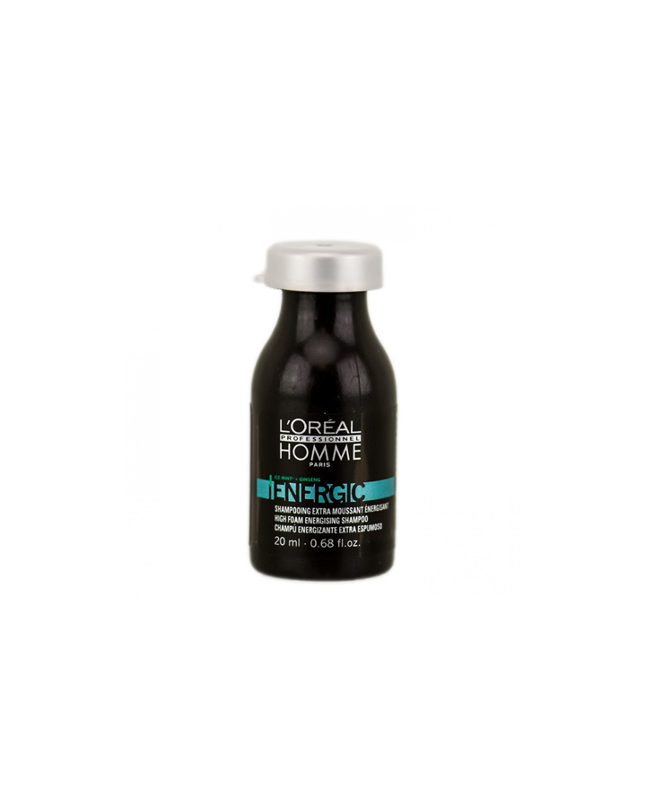 LOREAL HOMME ENERGIC SH MINI 20 ML.