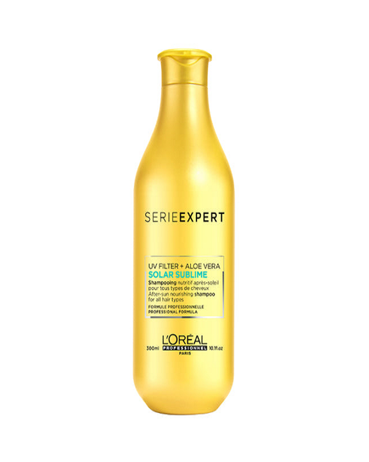 LP LOREAL SERIE EXPERT SOLAR SUBLIME SHAMPOO 300 ML.