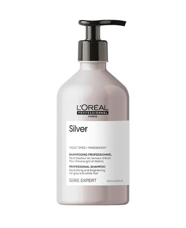 LP LOREAL SERIE EXPERT SILVER SHAMPOO 500 ML. 2025