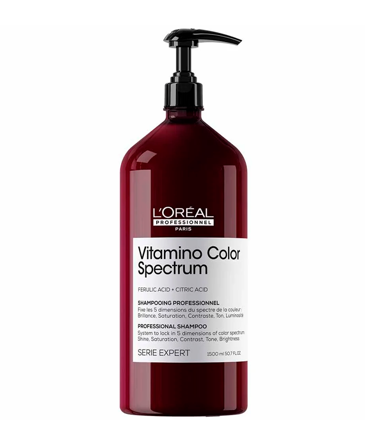 LP LOREAL SERIE EXPERT VITAMINO COLOR SPECTRUM SHAMPOO 1500 ML. 2025