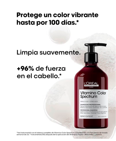LP LOREAL SERIE EXPERT VITAMINO COLOR SPECTRUM SHAMPOO 500 ML. 2025