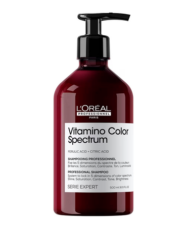 LP LOREAL SERIE EXPERT VITAMINO COLOR SPECTRUM SHAMPOO 500 ML. 2025