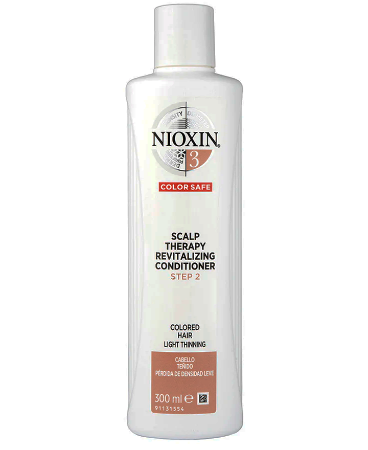 NIOXIN 3 SCALP THERAPY REVITALIZING COLOR SAFE PERDIDA LEVE 300 ML.