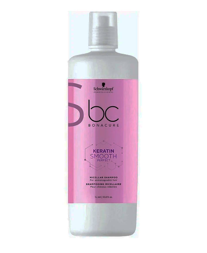 SCHWARZKOPF NUEVO BC KERATIN SMOOTH PERFECT SHAMPOO 1 LT.