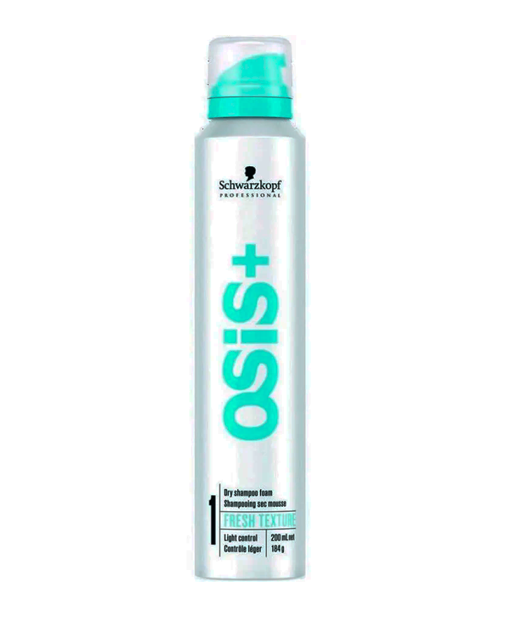 OSIS FRESH TEXTURE DRY FOAM SHAMPOO EN SECO EN ESPUMA 200 ML.