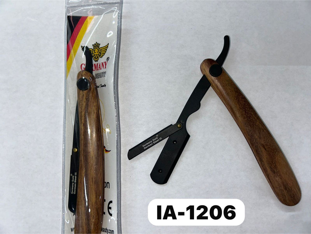 GERMANY PORTANAVAJA MANGO MADERA METAL NEGRO IA-1206
