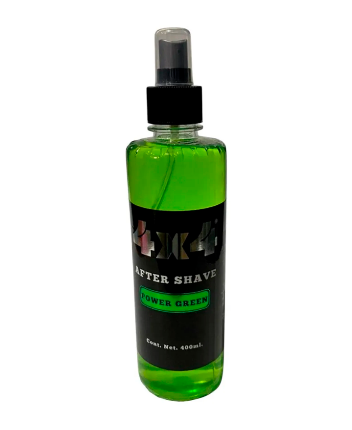 4X4 AFTER SHAVE POWER GREEN 400 ML.