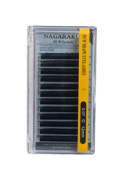 NAGARAKU PESTAÑAS MINK 5D-W 0.07 D 12MM