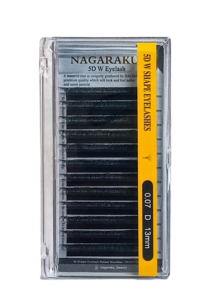 NAGARAKU PESTAÑAS MINK 5D-W 0.07 D 13MM