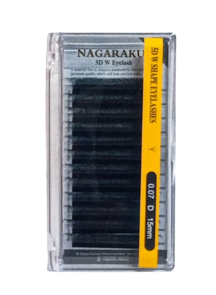 NAGARAKU PESTAÑAS MINK 5D-W 0.07 D 15MM