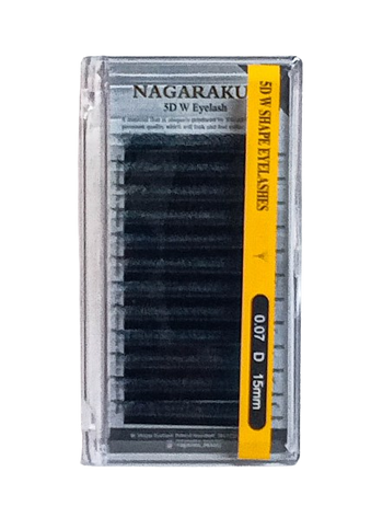 NAGARAKU PESTAÑAS MINK 5D-W 0.07 D 15MM