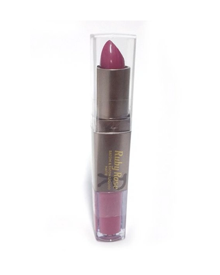 RUBY ROSE LIPSTICK AND LIQUID MATTE HB-8606 COLOR 180 G-2