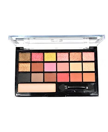 RUBY ROSE BE FABULOUS KIT 18 SOMBRAS MATE /1 PRIMER HB-9931 (R)