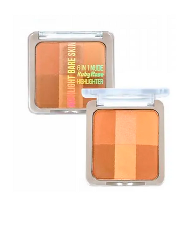 RUBY ROSE HIGHLIGHT BARE SKIN 6 IN NUDE HB-7214 TONO 3 (R)