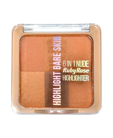RUBY ROSE HIGHLIGHT BARE SKIN 6 IN NUDE HB-7214 TONO 4 (R)