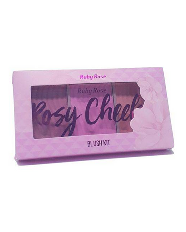 RUBY ROSE CHEEK KIT #2 ROSY CHEEKS HB-6111/2 TRIO RUBORES