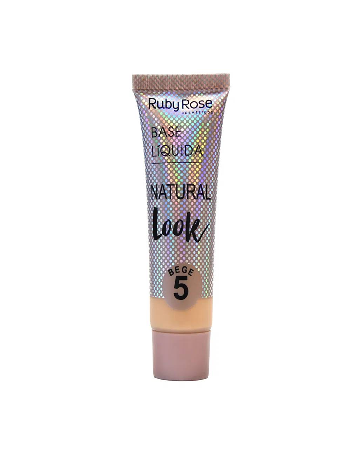 RUBY ROSE NATURAL LOOK BASE LIQUIDA BEIGE #5 HB-8051/2
