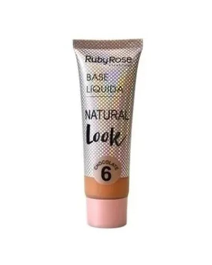 RUBY ROSE NATURAL LOOK BASE LIQUIDA CHOCOLATE #6 HB-8051/3
