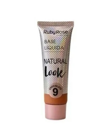RUBY ROSE NATURAL LOOK BASE LIQUIDA CHOCOLATE #9 HB-8051/3