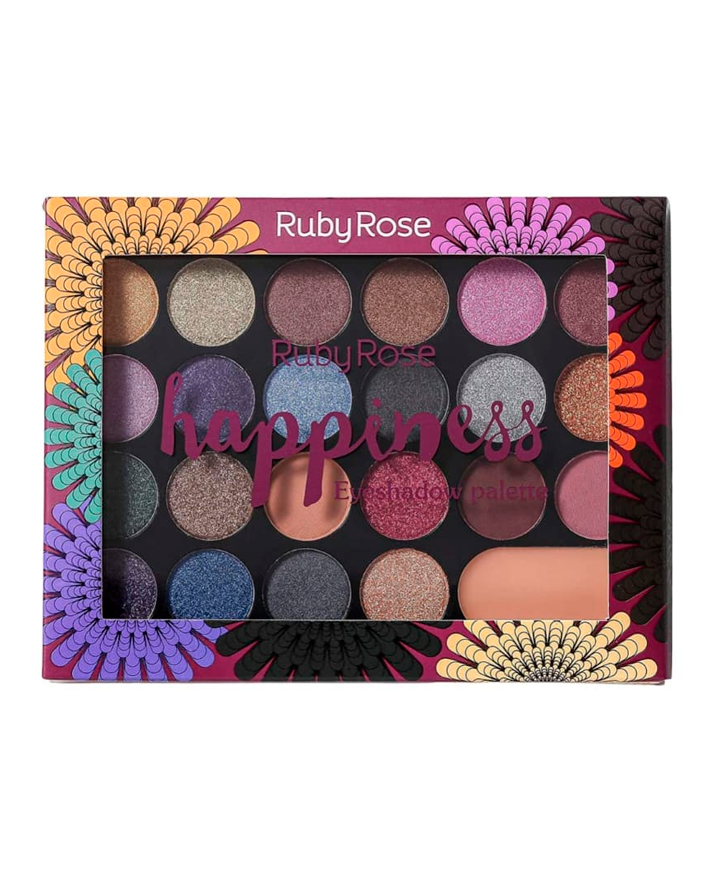 RUBY ROSE HAPPINESS PALETA SOMBRAS 22 TONOS /1 BASE HB-1003 (R)
