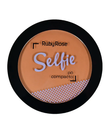 RUBY ROSE SELFIE POWDER RUBY ROSE COMPACT HB-7228 CHOCOLATE 3 (R)