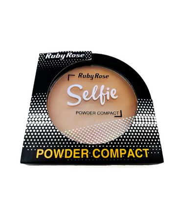 RUBY ROSE SELFIE POWDER RUBY ROSE COMPACT HB-7228 CHOCOLATE 1 (R)
