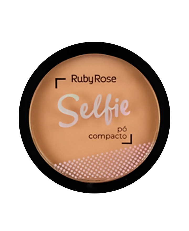 RUBY ROSE SELFIE POWDER RUBY ROSE COMPACT HB-7228 CHOCOLATE 4 (R)
