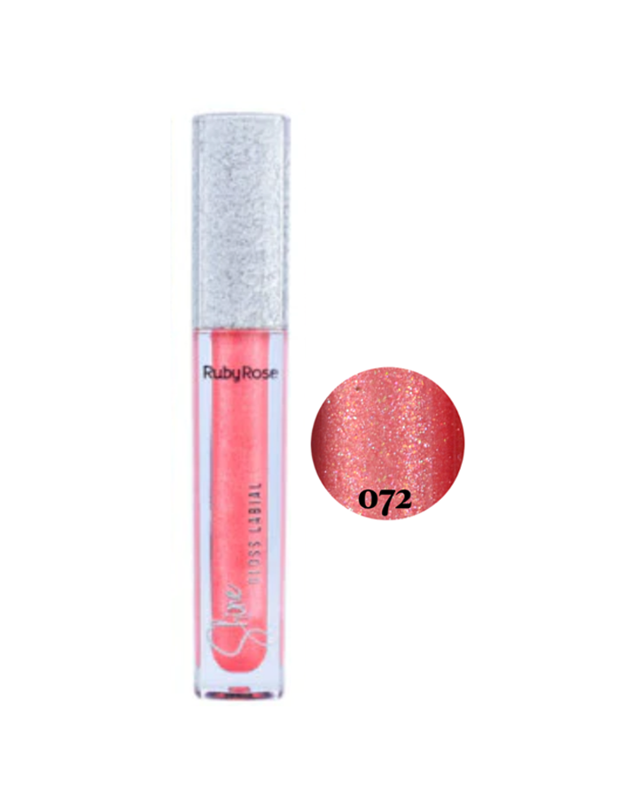 RUBY ROSE SHINE LIP GLOSS HB-8224 TONO 072