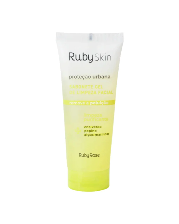 RUBY SKIN JABON DE GEL PARA LIMPIEZA FACIAL HB-326 100 ML.