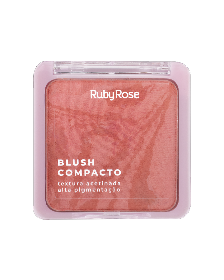 RUBY ROSE BLUSH COMPACTO TEXTURA SATINADA HB-6121 BC50 PRECIOUS GRUPO 2