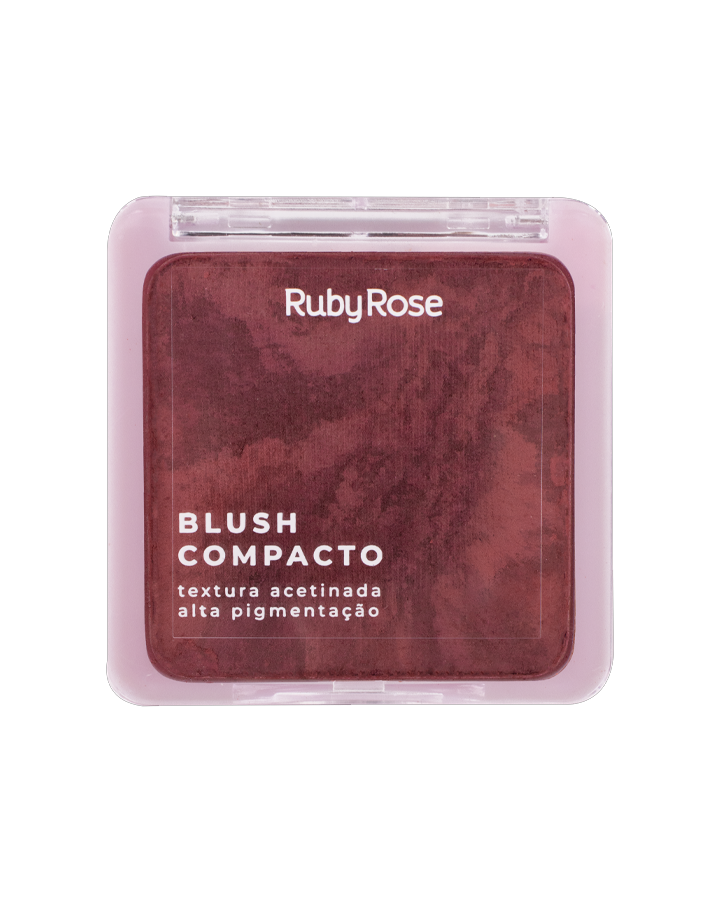 RUBY ROSE BLUSH COMPACTO TEXTURA SATINADA HB-6121 BC60 SEPIA GRUPO 2