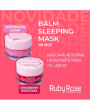 RUBY ROSE BALM SLEEPING MASK HB-8530 BLISTER C/24 PIEZAS 2 AROMAS