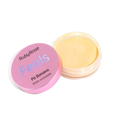 RUBY ROSE FEELS POLVO BANANA 8.5 GRS. HB-850 BLISTER CON 6 PIEZAS